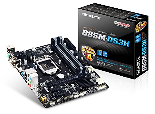 Gigabyte Lga 1150 B85 Hdmi Dvi D-Sub Uefi Bios Matx Ddr3 1600 Motherboards Ga-B85M-Ds3H #TOP2