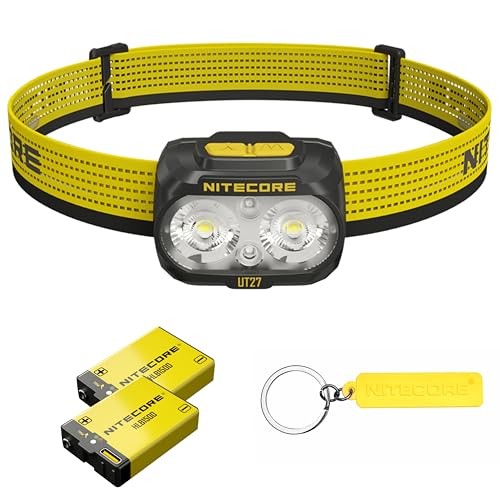 Lampe frontale légère Nitecore UT27 MCT Pro avec IRC élevé pour éclairer vos bivouacs en montagne