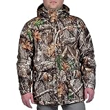 HABIT Men's Cedar Branch Insulated Waterproof Parka, 3X-Large, Realtree Edge