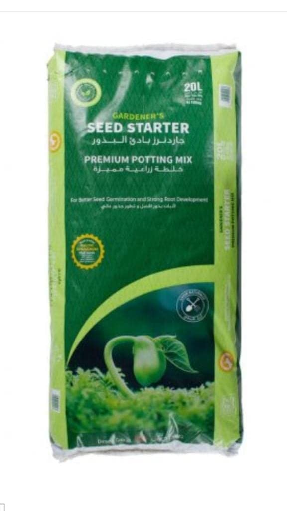 GARDENERS SEED STARTER PREMIUM POTTING MIX 20 L