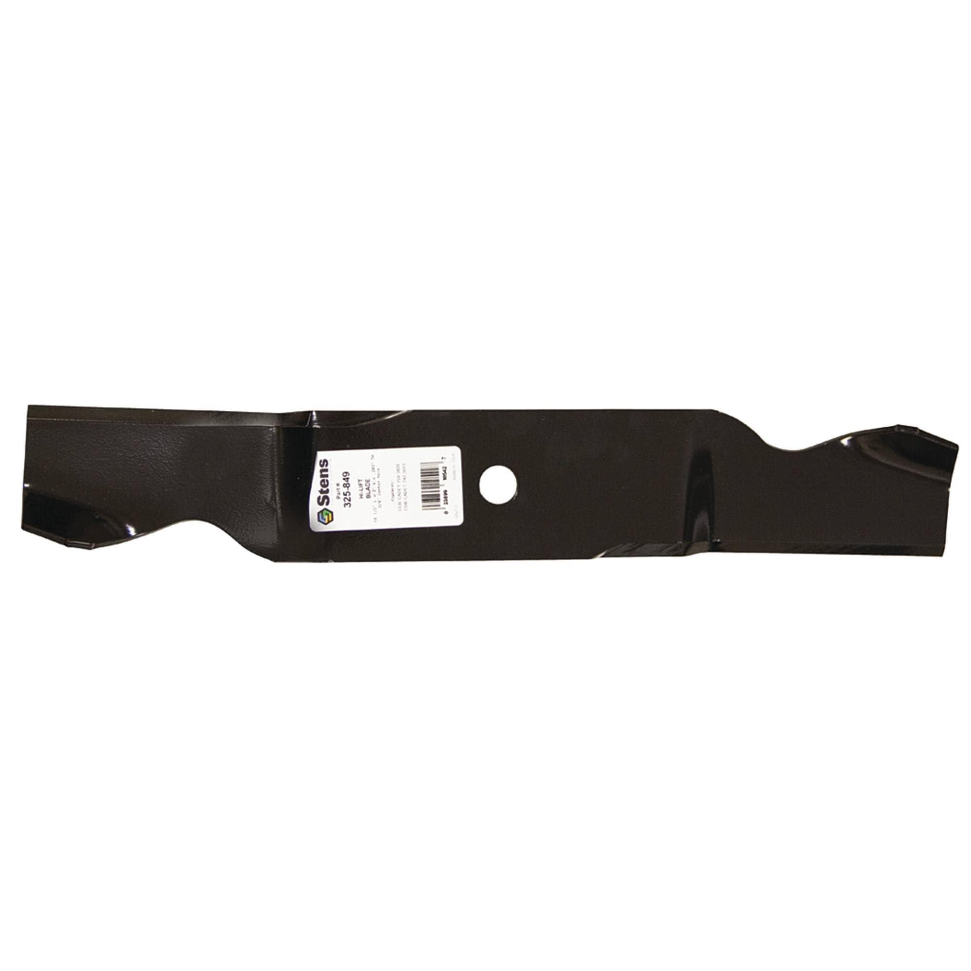 Stens New Hi-Lift Blade 325-849 Compatible with Cub Cadet Garden Tractor and Pro mid-Size Walk Behind, Requires 3 for 54' Deck 490-110-C121, 742-3013, 742-3013-0637, 759-3820, OCC-742-3013, Black-image-5