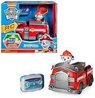 PAW PATROL Marshalls ferngesteuertes Feuerwehrauto mit Fernbedienung, Spielzeug für Kinder ab 3 Jahren, Batteriebetrieben