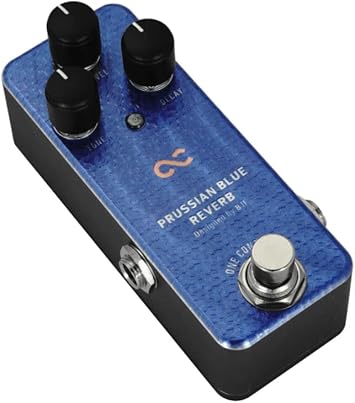 One Control Prussian Blue Reverb Effects Pedal