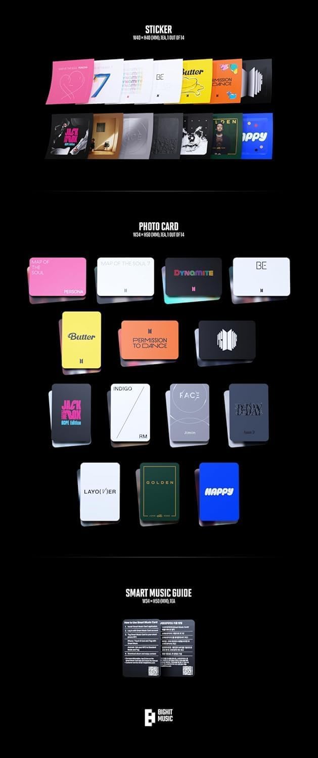 Amazon.com: B'TS 2025 B'TS FESTA : CAPSULE ALBUM VOL.1 NFC CD+Case