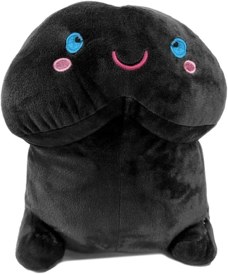Shots Short Penis Stuffy 11.80inBlack SLI220BLK