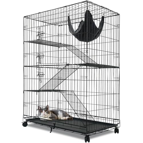 Homey Pet 51 Inch Cat Cage