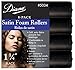 Diane Black Satin Foam Hair Rollers - 1 1/4"