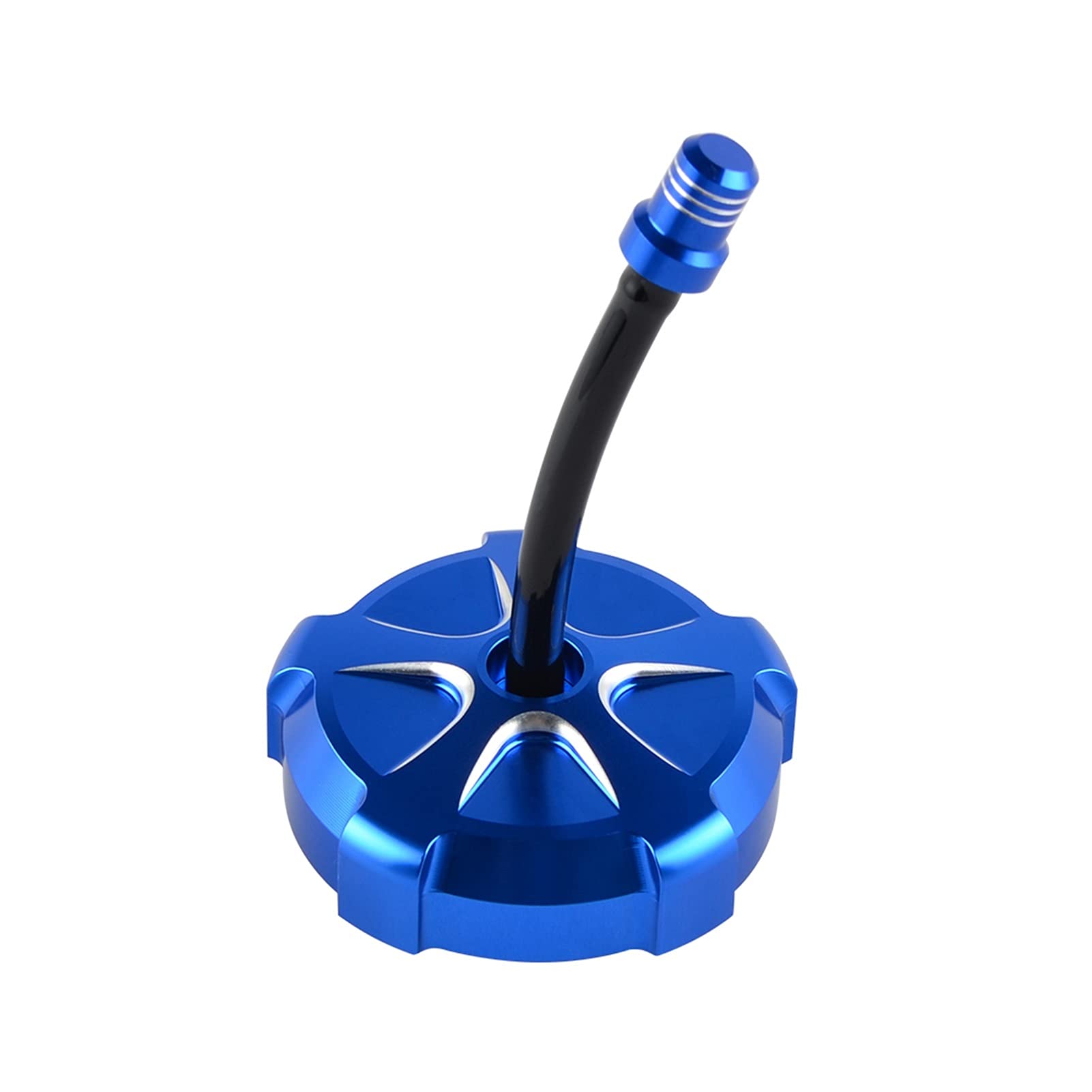 MizuhoGas Cap With Vent Fit For Yamaha Banshee 200 350 Raptor 125 250 350 660R Warrior YFS200 YFZ350 YFZ450 YZF350 YFM660 YFM125 250R (Color : Blue)