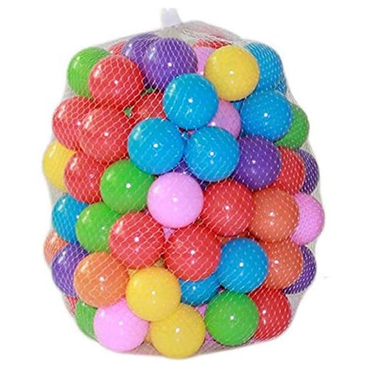 Hua Xin 100 Pelotas , Bolas de Colores Bolas de plastico niños Juguetes para bebés natación Pelotas natación para Niños Piscina
