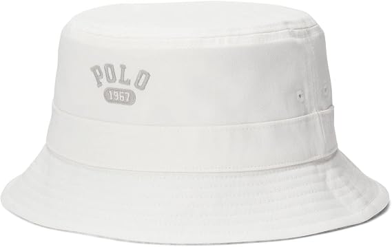 Amazon | Polo Ralph Lauren メンズ ロフトツイルバケットハット, W