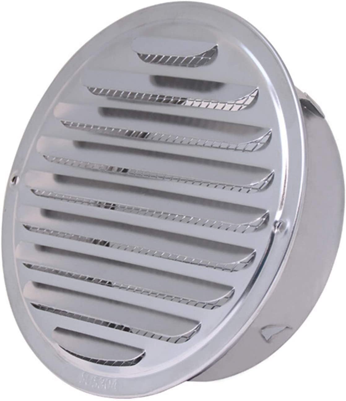 Ventilation Grille Air Vents Grille,Ventilation Opening Grille, Stainless Steel Exterior Wall Vent(150mm)