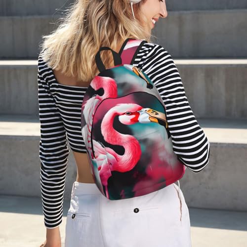 Sac à dos flamant rose idéal pour vos randonnées et week-ends - 7