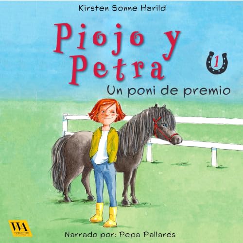 Diseño de la portada del título Piojo y Petra - La primera clase de h&iacute;pica