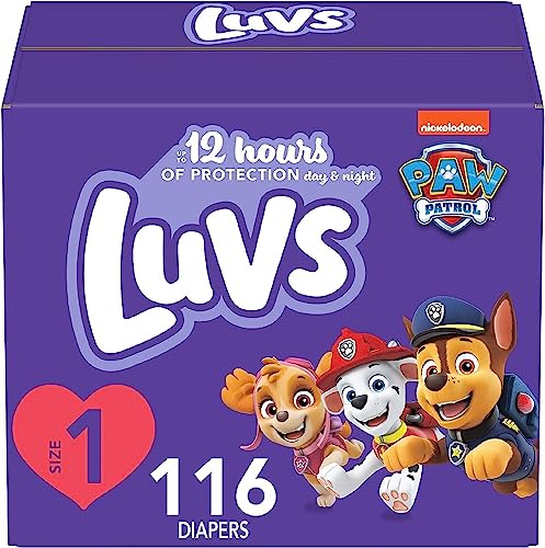 Image of Luvs Diapers Size 1 116 Count