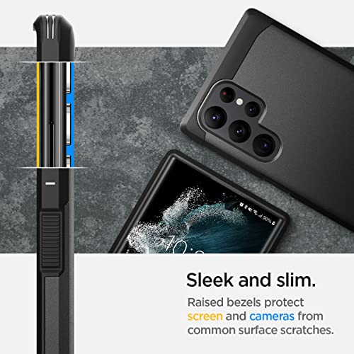 Spigen Tough Armor Designed for Galaxy S22 Ultra Case (2022) - Black by Spigen - Used condition - Image 5