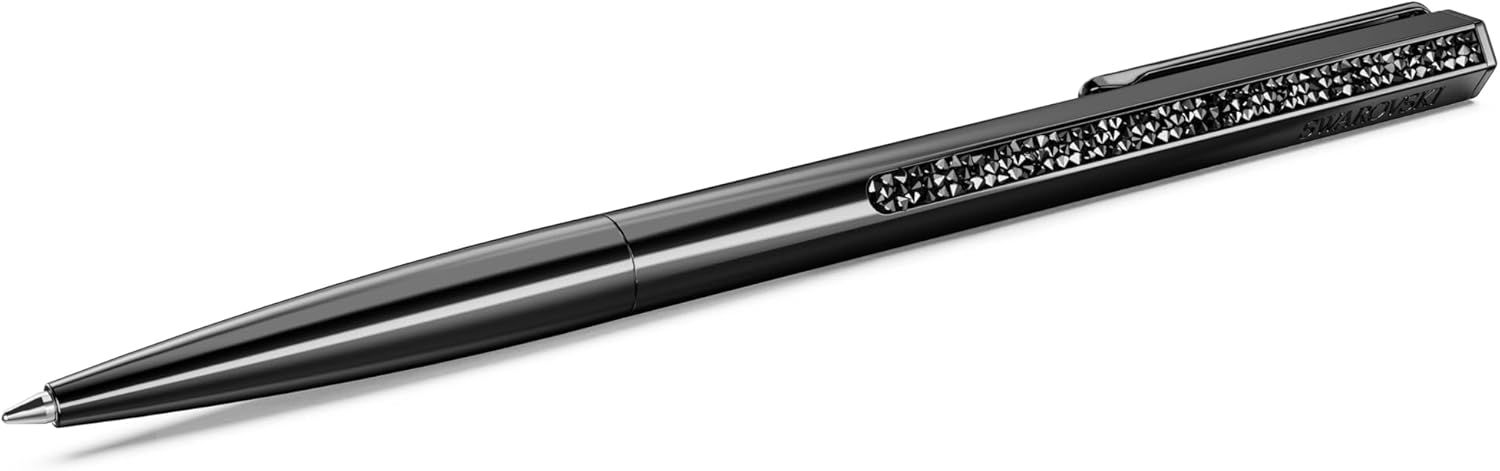 Swarovski Crystal Shimmer Ballpoint Pen, Black, Black Lacquer