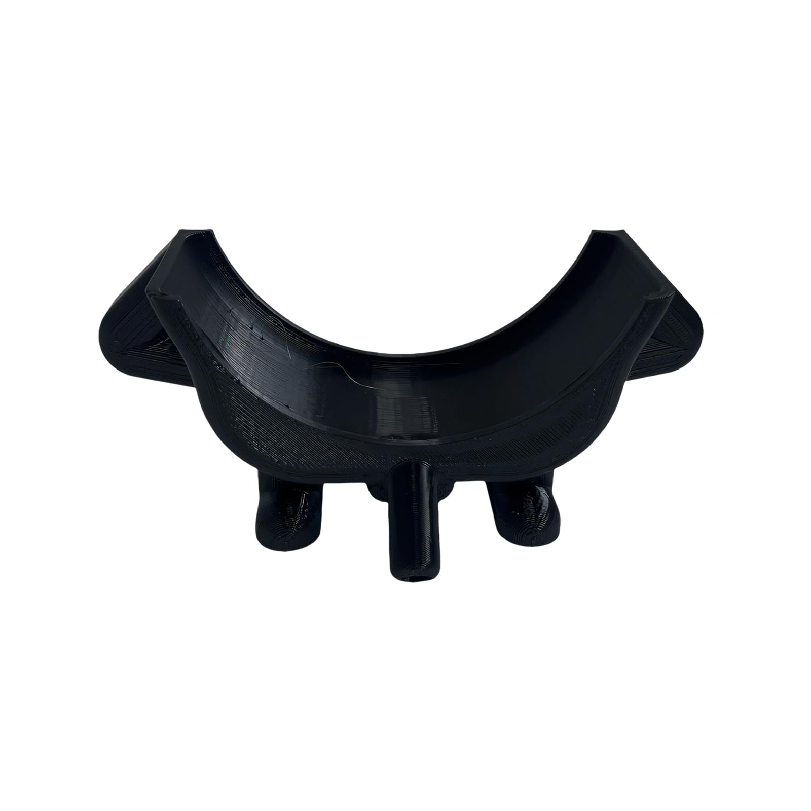 Carotoe Black Practical Elegant Smiling Sponge Soap Holder With Stable Base For Countertop Organization Smiling Sponge Holder Drying Rack With Drain Holes For Kitchen Bathroom