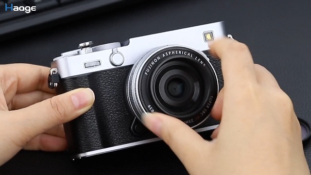 Amazon.com : Haoge Lens Hood Metal Squaret for Fujifilm XE5 XF