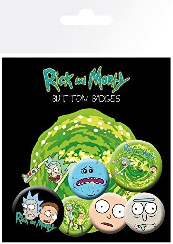 GB Eye, Rick and Morty, Personajes, Pack de Chapas