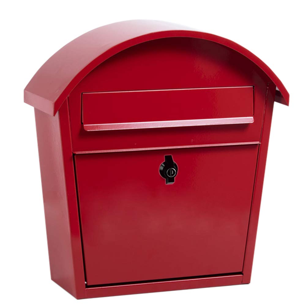 Amazon.co.jp: AXCIS(アクシス) ポスト 壁掛け 置き型 カギ付き ひねり