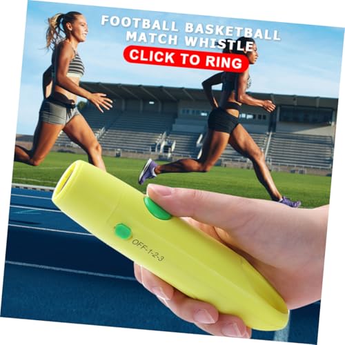 Silbato Electrónico Deportivo de Plástico Amarillo miniatura 4