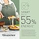 Panasonic NN-DS59NMETG 4-in-1-Kombination aus Mikrowelle & Grill, Flachbett, 27 Liter, 1000 W, Garen auf zwei Ebenen, Genius-Sensor, 32 automatische Programme, Grillschale, leicht zu reinigen, Schwarz