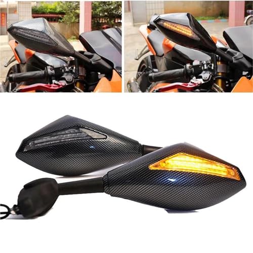 Rétroviseurs VFR 800 Interceptor ABS avec clignotants pour éliminer les angles morts - 8