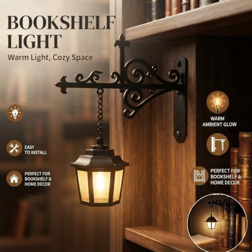 Linterna de biblioteca portátil e insertable con luz cálida para leer 3
