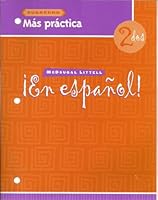 En Espanol: Level 2 Mas Practica Cuaderno with Lesson Review Bookmarks 0618304614 Book Cover