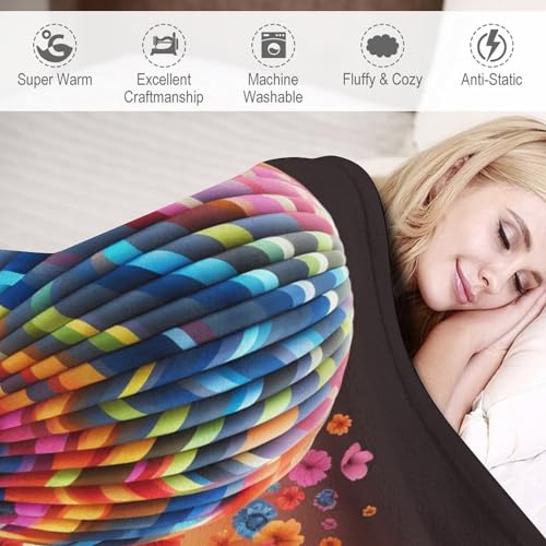 Couverture montgolfière cozy pour des soirées cocooning douillettes