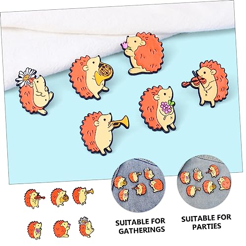 Broche hérisson pour éviter de perdre les cartables des enfants