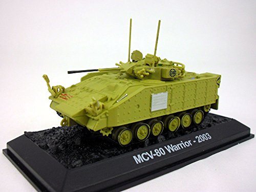 MCV-80 Warrior Tracked Armored Vehicle 1/72 Scale Diecast Model