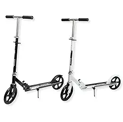 Patinete Dobrável para Crianças, Adolescentes e Adultos, Ajustável em Altura,Fácil Transporte e Armazenamento