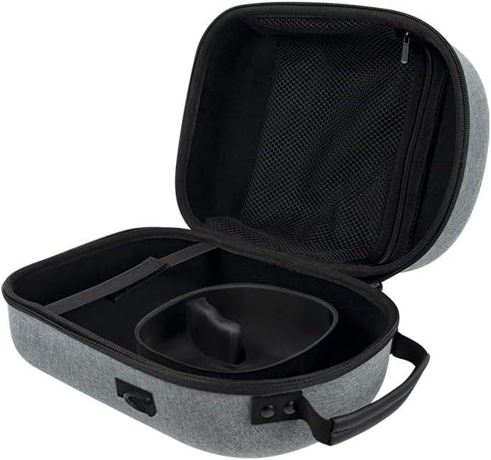Vista 4 de subeirey Oculus Quest 2 Case with BasicElite Version VR Gaming Controllers Accessories, Virtual Reality Headset Storage Bag, Oculus Quest 2 Carrying