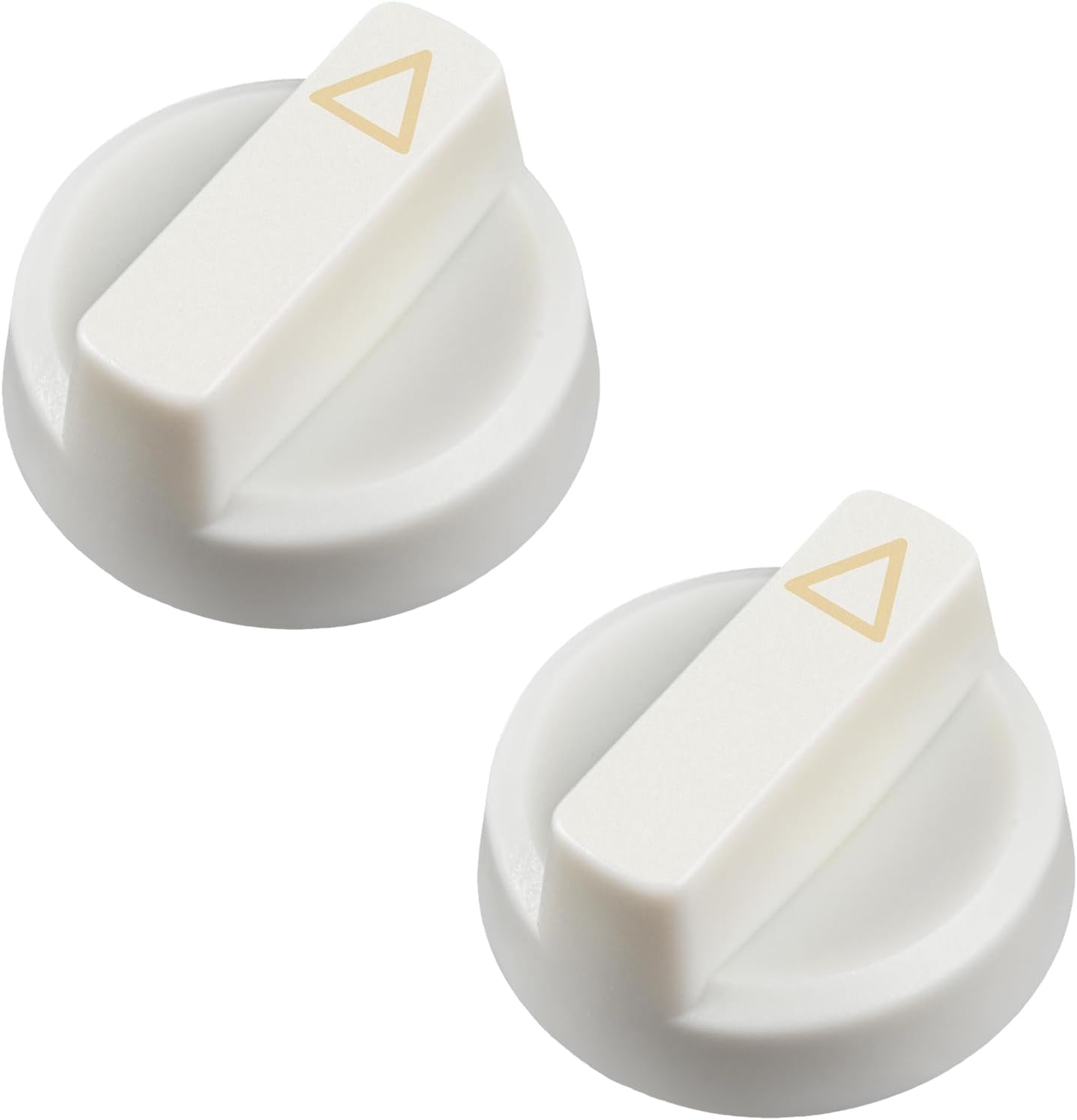 2 Pack Replacement Knob for Luxe Bidet Neo 120 & 185 Plastic Knob Replacement, Bidet Accessories Compatible with Luxe Bidet Neo Series (White)