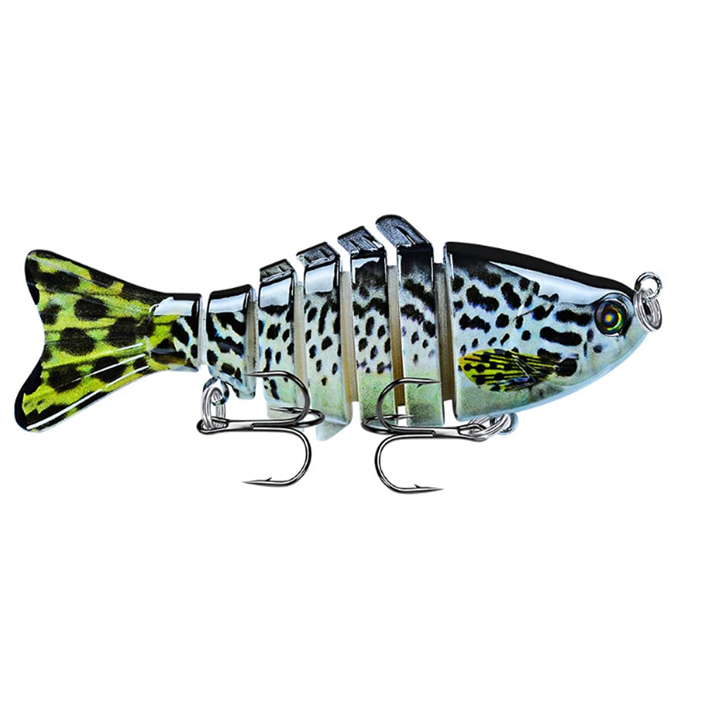 Esca Da Pesca HENGJIA 10cm/15,7g – Wobbler Affondatore Multi-snodato Crankbait - Foto 5