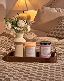 M&SENSE Wanilia - Świeca w Szkle (550g, 110h) | Naturalna Sojowa, 2 Knoty | Relaks & Aromaterapia | Prezent Uniwersalny