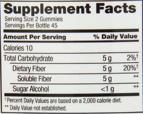 Vitafusion 1.00279E+13 Fiber Well Sugar Free Fiber Supplement thumb #11