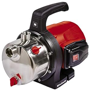 Einhell GC-GP 1046 N Pompa autoadescante (1050 W, portata max 4600 L/h, prevalenza 48 m, altezza aspirazione max 8m, pressione max 4,8 bar)