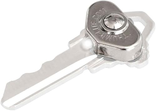 Miniatura 8 de Lucky Line Luz LED para el pulgar más pequeña para llaves, destornilladores, cinta métrica, gabinetes, correas para mascotas y más (90701), plata