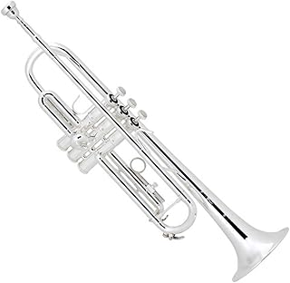 Student Brass Trumpet Student Professional Trumpet Musical Instrument Adult Beginner Silver-plated Trumpet