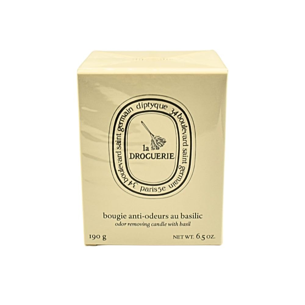Diptyque - la DROGUERIE - Odore rimozione candela con basilico 6 once.