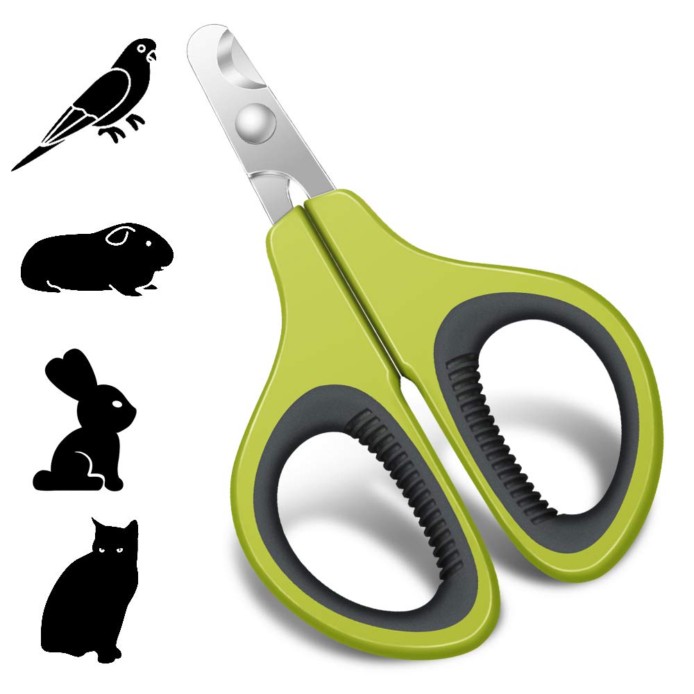 Alinana Cat Nail Clippers - Cat Nail mit Sharp Stainless Steel Blades, Non-Slip Handle, Professional Cat Claw Clipper for Small Pet, Kitten and Rabbit