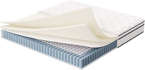 Miniatura 49 de Modway Jenna - Colchón King de muelles interiores (8 pulgadas), Tela, Blanco