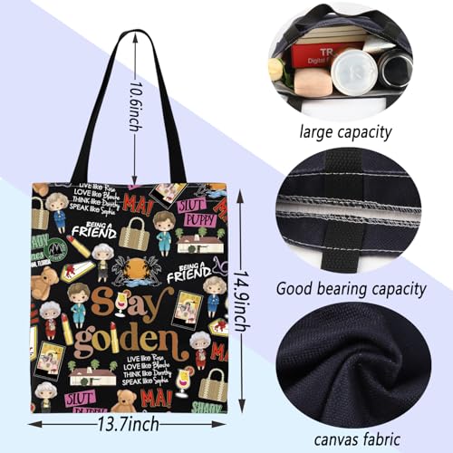 Bolso Tote Stay Golden Sisters miniatura 4