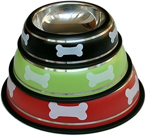 Baking Finish Stainless Steel Pet Bowls Best Pet Feeder Stainless Dish,Random colors