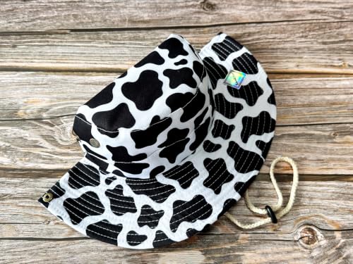 Image of Wide Brim Bucket Hat for Women Girl Men Boy