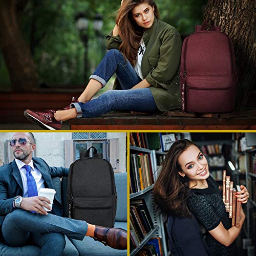 Omouboi Casual Daypacks Superbreak Backpack Laptop Backpack For Women & Men Fits Tourism School Business (Black) #TOP5