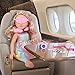 GIFTINBOX 29PCS 18 Inch Girl Doll Clothes and Accessories-Travel Play Set for Dolls, Doll Stuff with Clothes, Luggage, Swimsuit, Wallet cashes... Gifts for Girls Birthday, Christmas