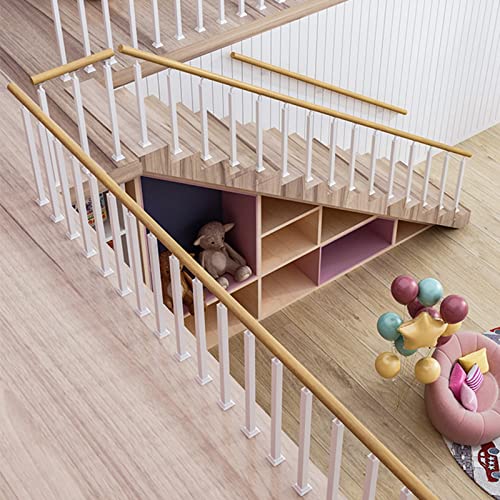 Balaustres metálicos para escaleras de hierro con conector para áticos 5